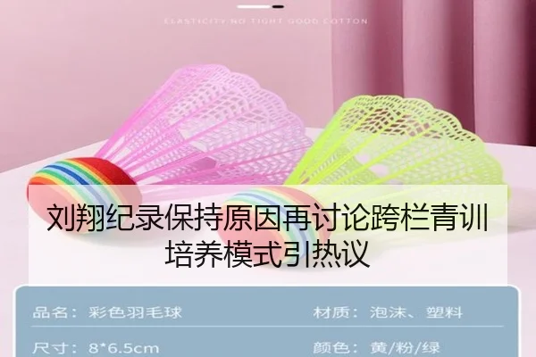 刘翔纪录保持原因再讨论跨栏青训培养模式引热议